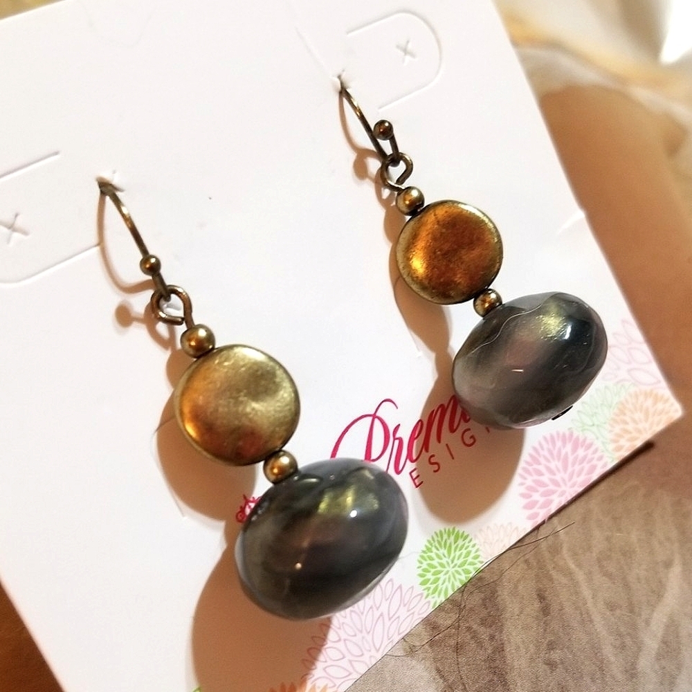 NEW Premier Designs Trendy Bead Dangle Earrings